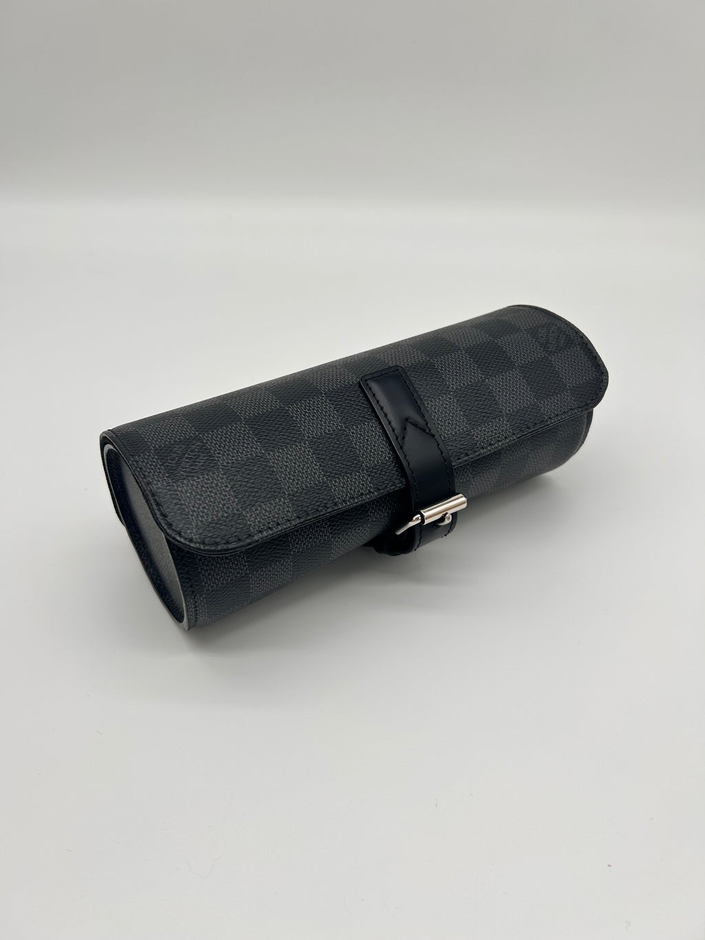 Louis Vuitton Watch case damier graphite