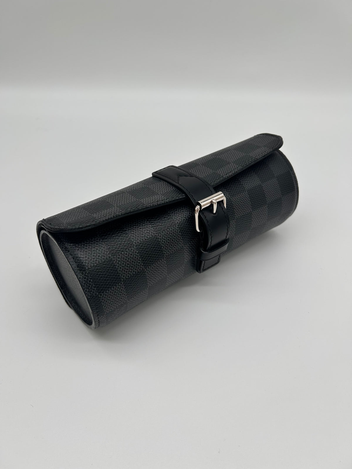 Louis Vuitton Watch case damier graphite