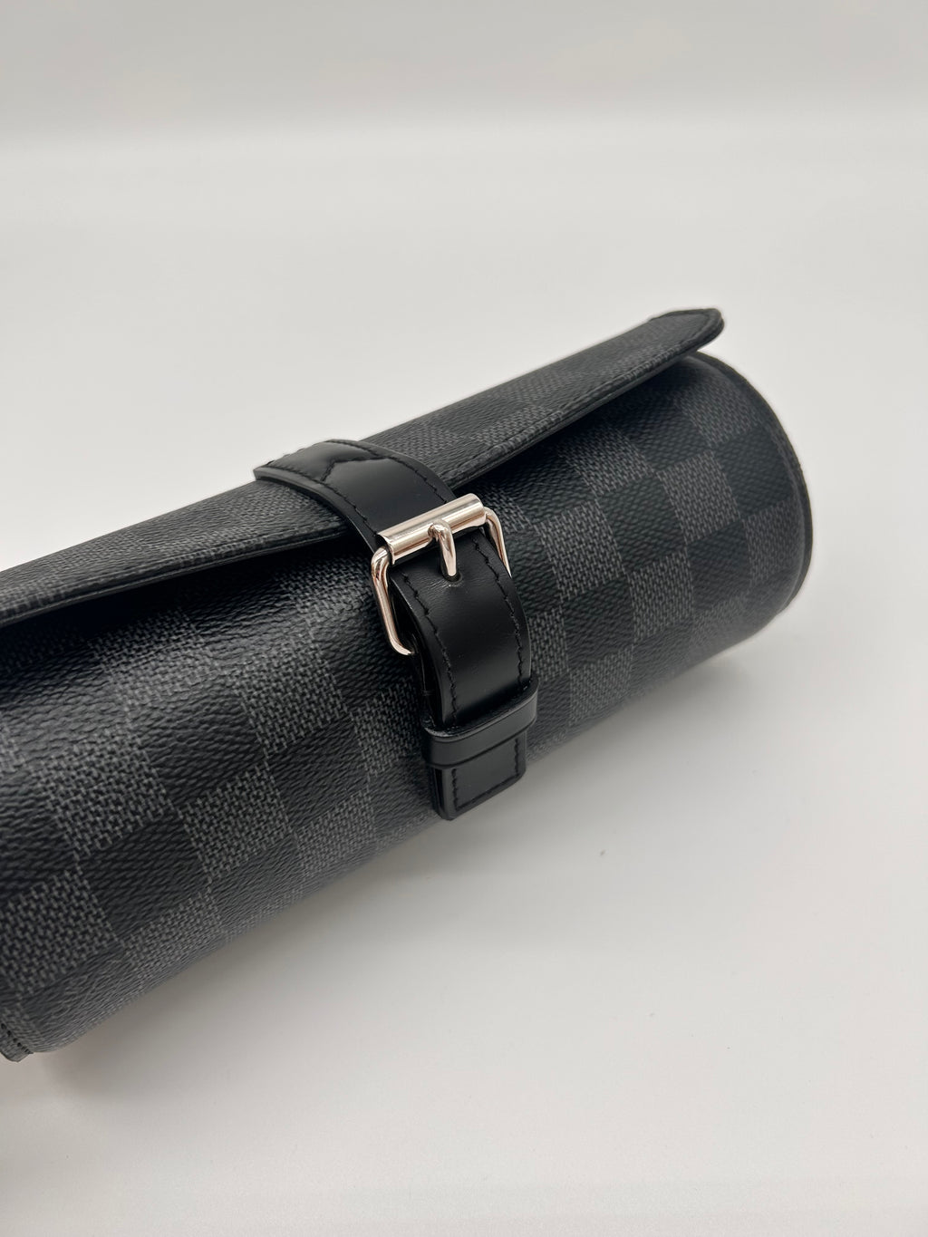 Louis Vuitton Watch case damier graphite