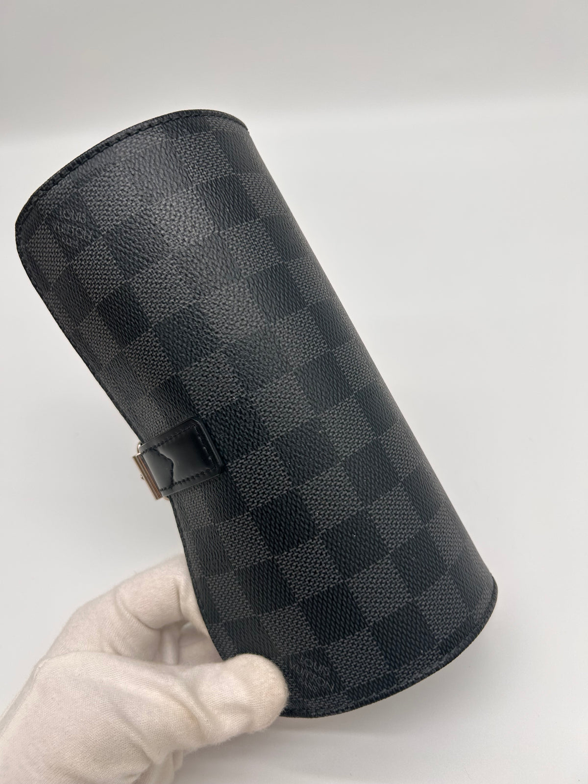 Louis Vuitton Watch case damier graphite