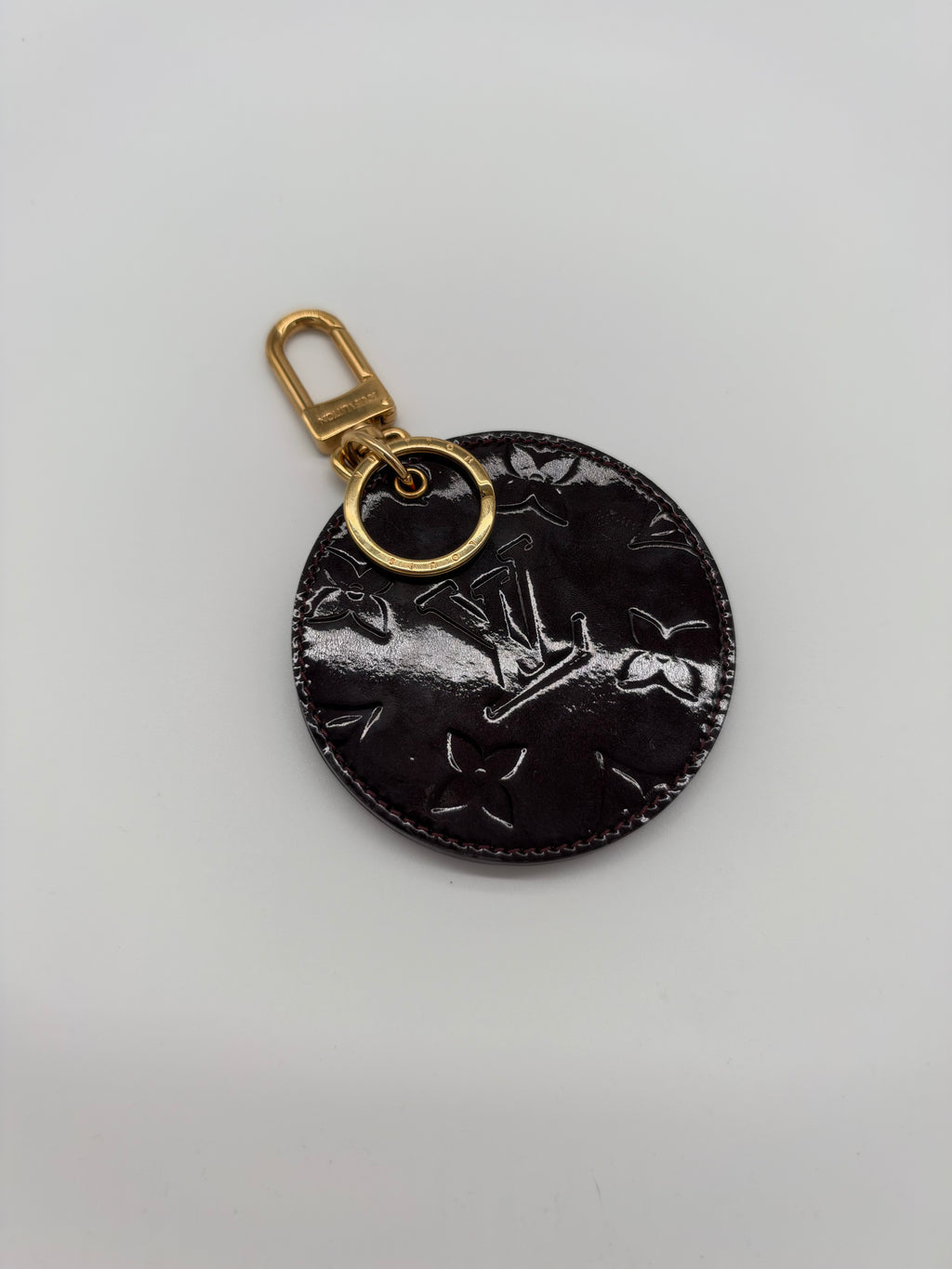 Amarante vernis bag charm spiegel