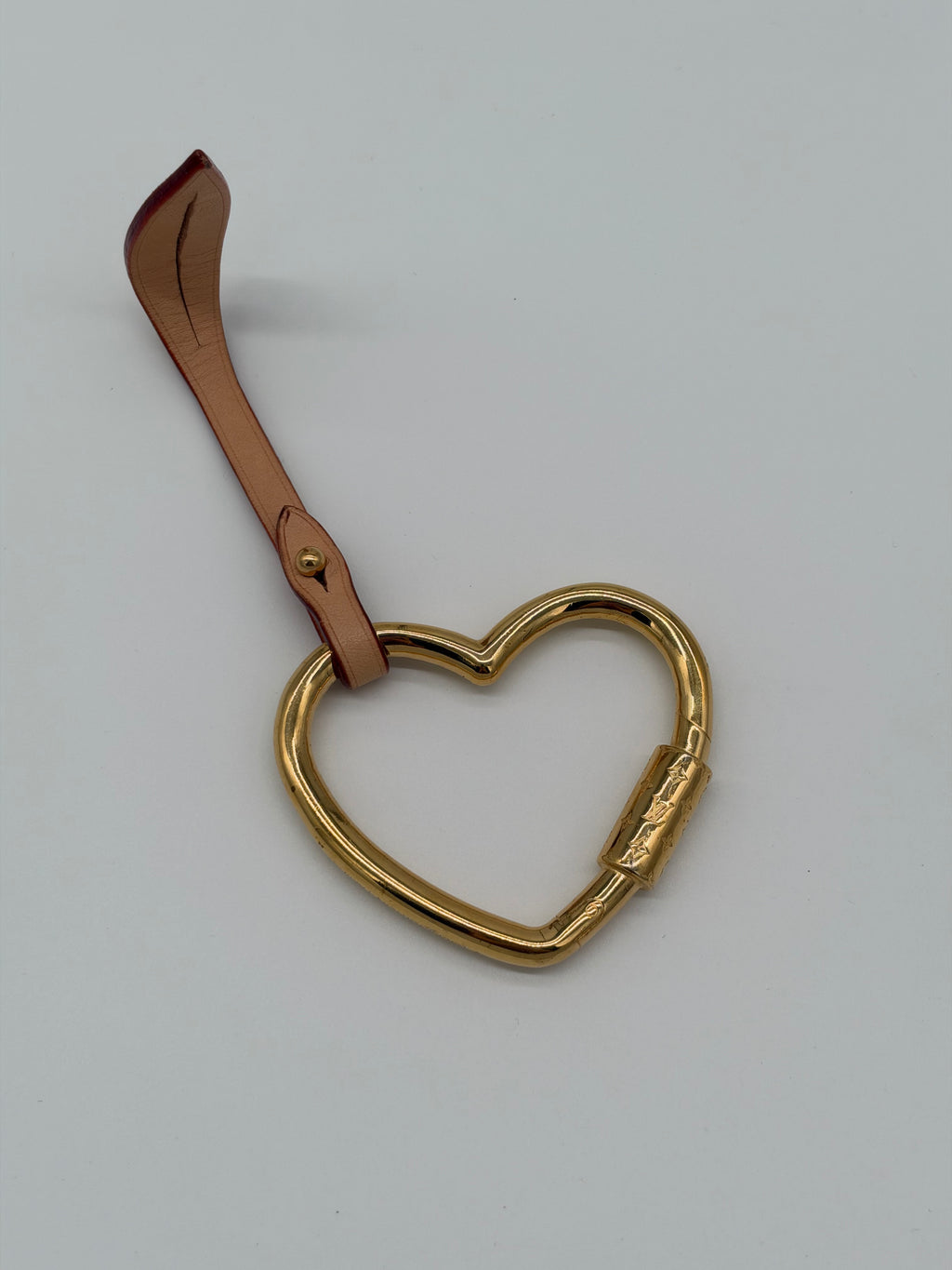 Louis Vuitton heart charm