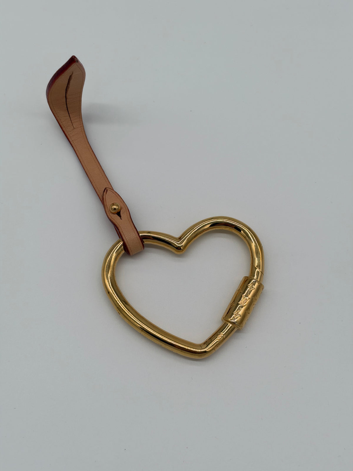 Louis Vuitton heart charm
