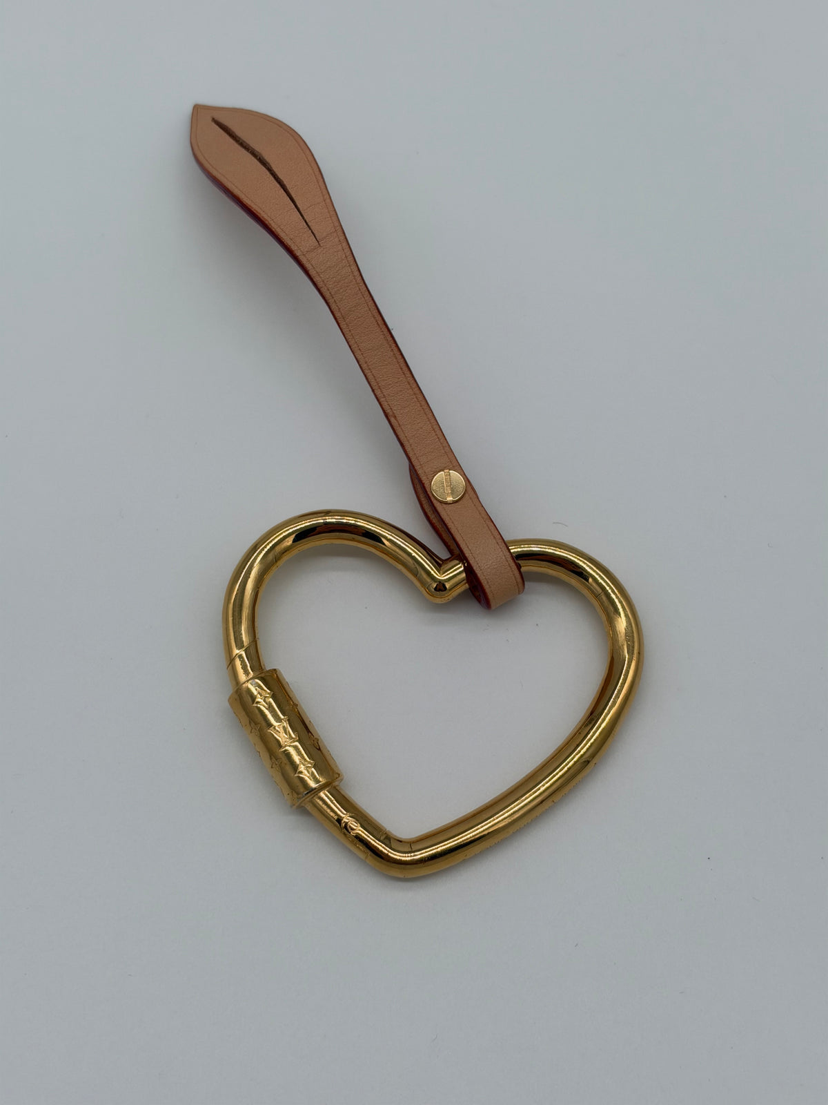 Louis Vuitton heart charm