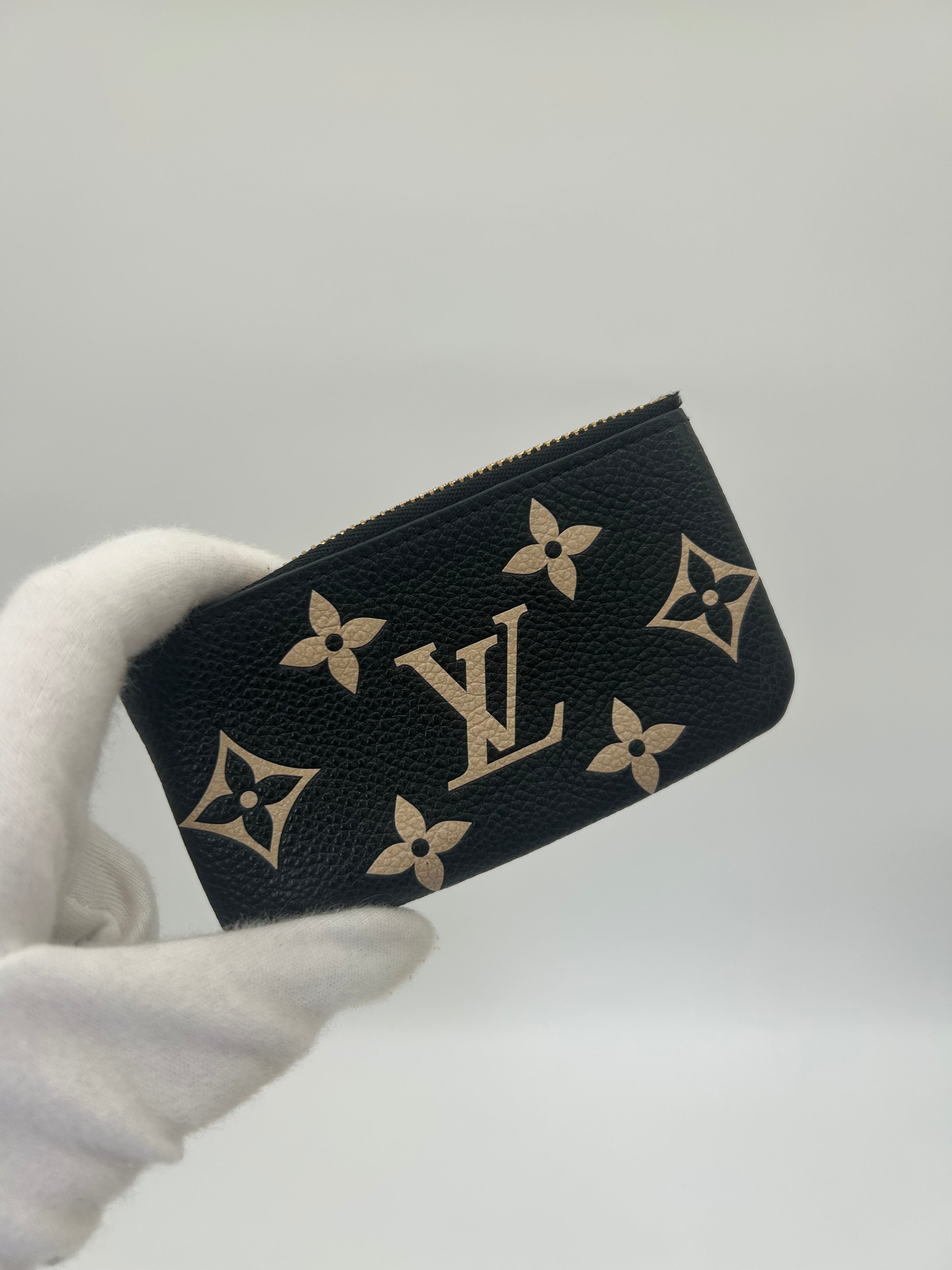 key pouch bicolour