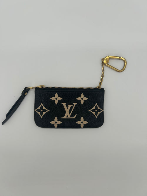 key pouch bicolour