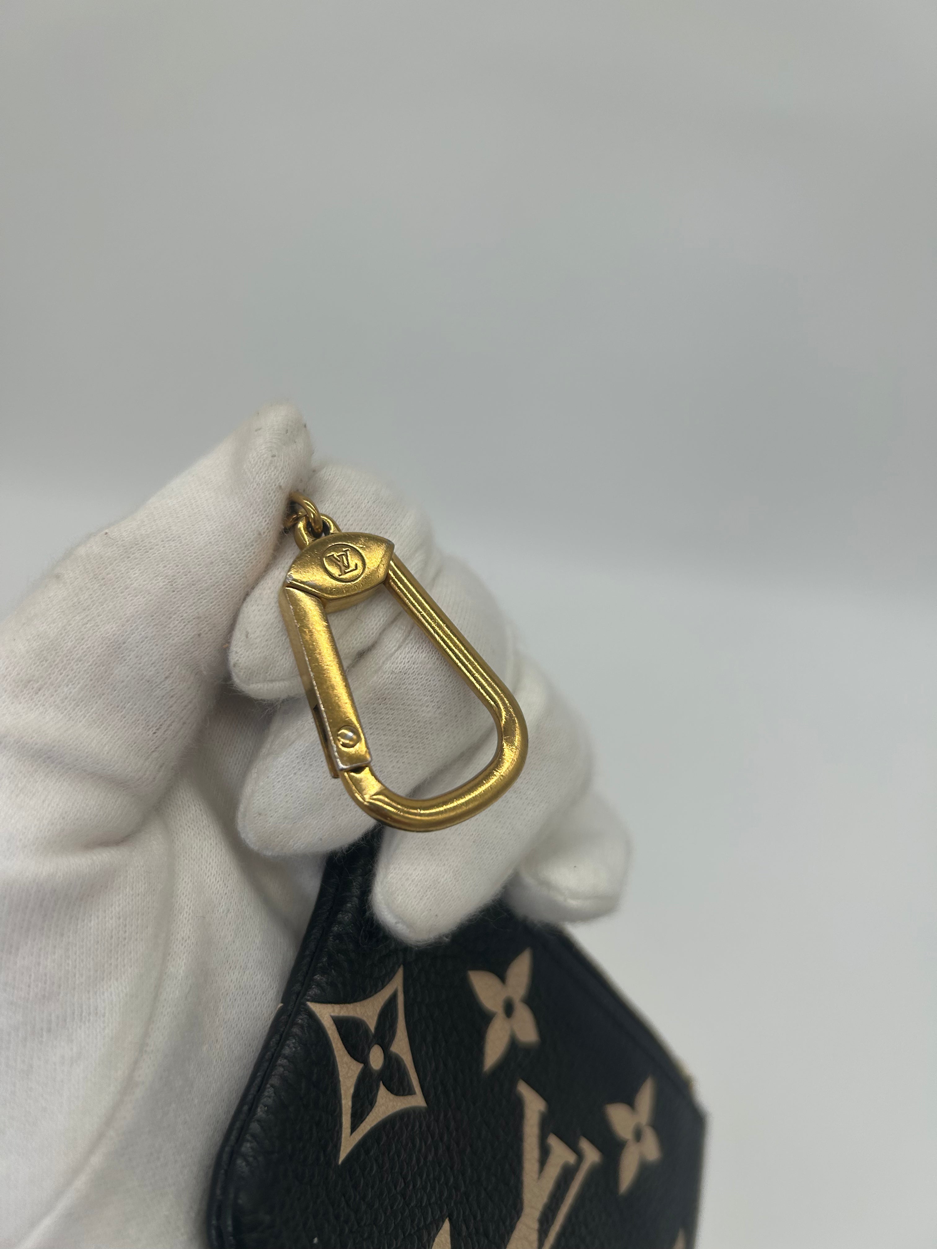 key pouch bicolour