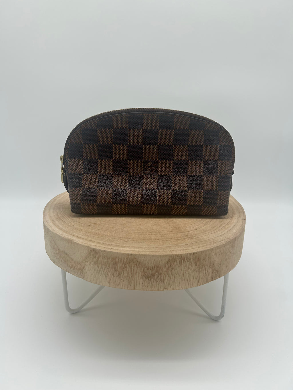 cosmetic pouch PM damier ebene